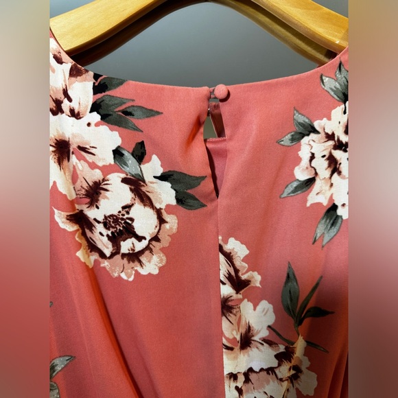 [NWT] CJ Banks Floral Pleated Maxi Dress Size 12P - Sleeveless, Flowy - Picture 8 of 10